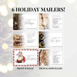 Grundbesitz Weihnachtsfeiertag NYE Postkarte Grundbesitz Marketing Canva Template Weihnachtskarte Realtor Postkarte Grundbesitzer Landwirtschaft Neues Jahr