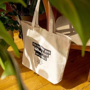 Tote-bag I Dirty Dancing I Réplique culte I Citation de film I Années 80 I Pop culture I "On laisse pas bébé dans un coin" I