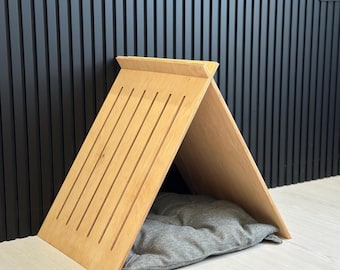 Modern Eco-Friendly Dog House: Indoor Pet Bed, Personalized Puppy Furniture