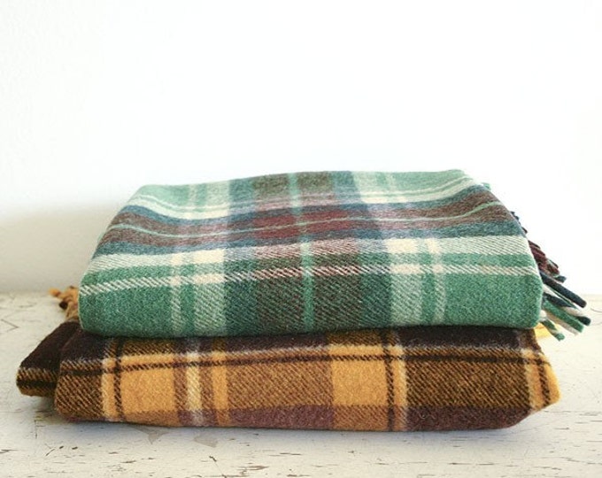 Vintage Faribo Wool Blanket Etsy