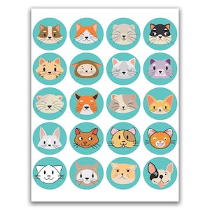 Juego de pegatinas de incentivo para escolares, pegatinas escolares, pegatinas infantiles, archivos PDF, 9 unidades en formato A4, tamaño carta.