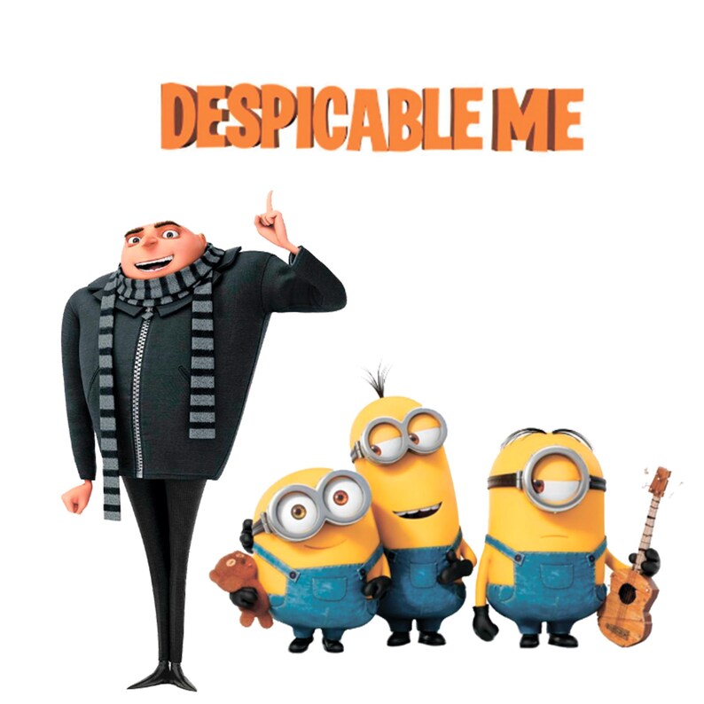 Despicable Me Stickers PDF File A4 Letter - Etsy