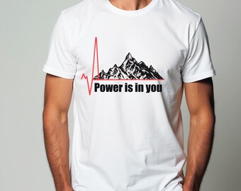 T-shirt, sweatshirt design. Inspirational inscription. Gift for friends. Youth clothing. PNG file. Fast download.