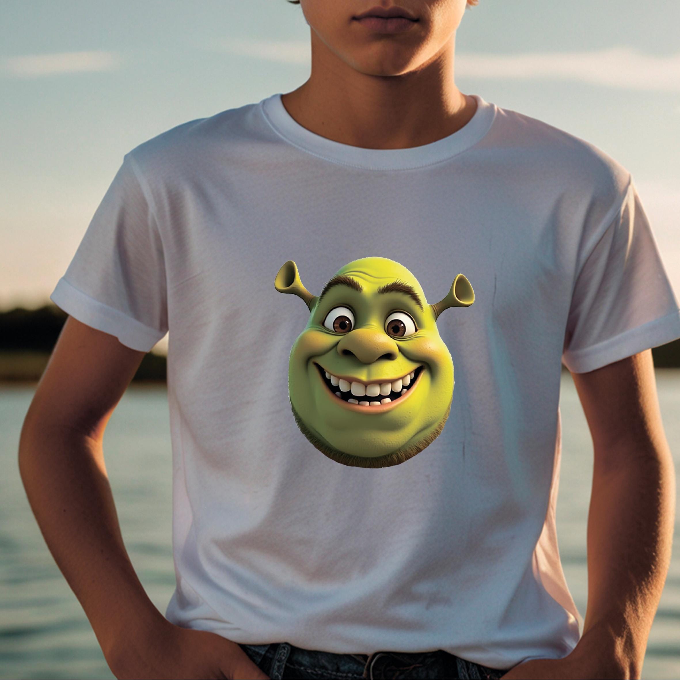 Shrek Clipart .shrek Png 6 Files Pattern, for a T-shirt or Sweatshirt ...
