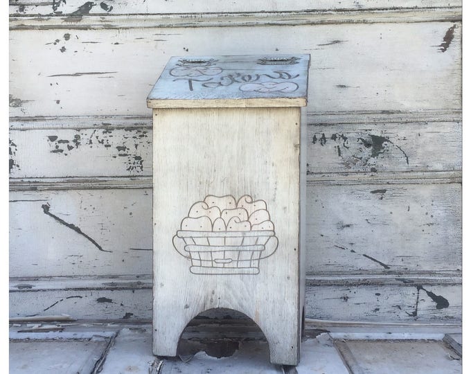 Potato Bin Vintage Potato Bin Wood Bin Wooden Bin Etsy