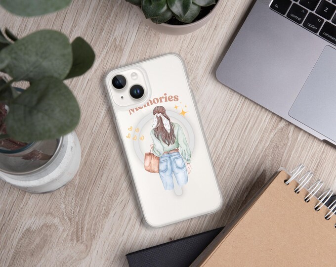 Cute iPhone Case – Soft Matte Protective Phone Cover | Aesthetic Design | Gift for Her | Fits iPhone1 5 16 | Minimalist Girly Case