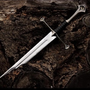 Custom Forged Royal Sword Replica – King’s Legendary Sword, Handmade Medieval Fantasy Sword for Cosplay LARP Display, Christmas Gift for Him