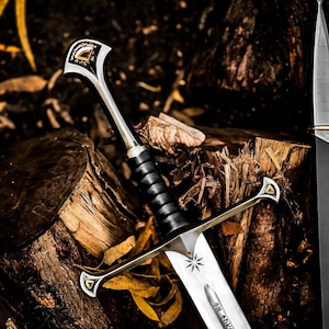 Handmade Fantasy King Sword Reforged Cosplay Swords Replica Christmas Medieval gift for husband