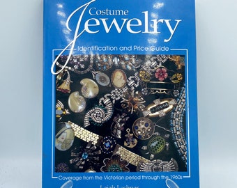 Costume Jewelry Identification and Price Guide Leigh Leshner Autographed Soft Cover Paperback