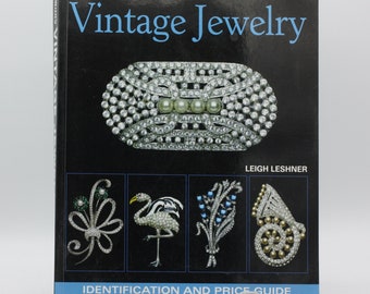 Warmans Vintage Jewelry Book Identification and Price Guide Leigh Leshner Soft Cover Paper Back