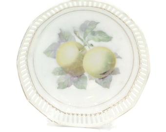 Vintage Schumann Germany Bowl: Fruit Design, Country Kitchen