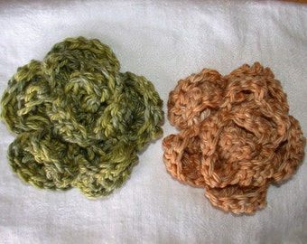 Pattern - Crochet Flower: Camelia, Rose