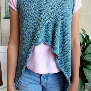 Pattern - Tunisian Crochet Trapezoid Wrap