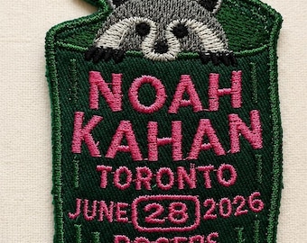 Écusson de Toronto du 28 juin 2026 de Noah Kahan - The Great Divide Tour