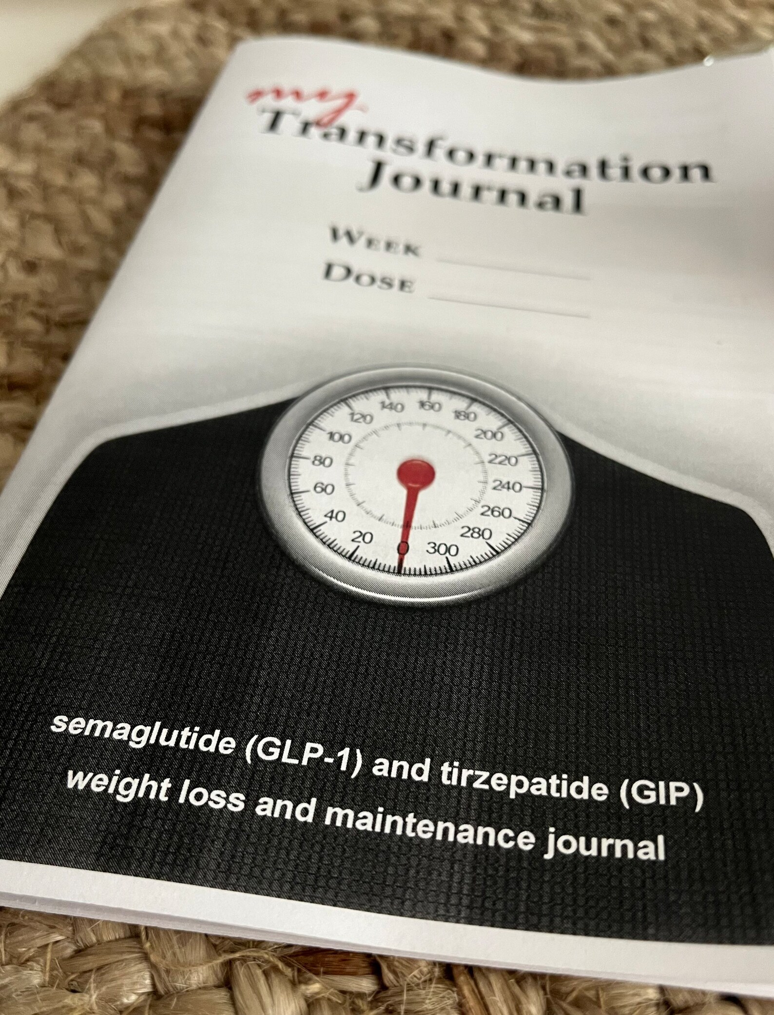 Food Journal mounjaro Ozempic Wegovy 7 Day Tracking Etsy UK