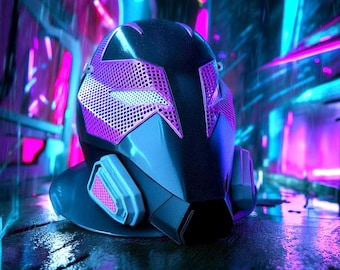 Prowler Spiderman Spiderverse Cosplay Mask Replica MK2