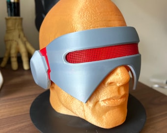 Marvel Rivals Cyclops visir | Marvel Cosplay-rekvisita | 3D-utskriven replika