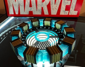 Iron Man - Tony Stark - Reactor Arc MK1 - Réplica - Prueba de que Tony Stark tiene corazón - Accesorio de exhibición