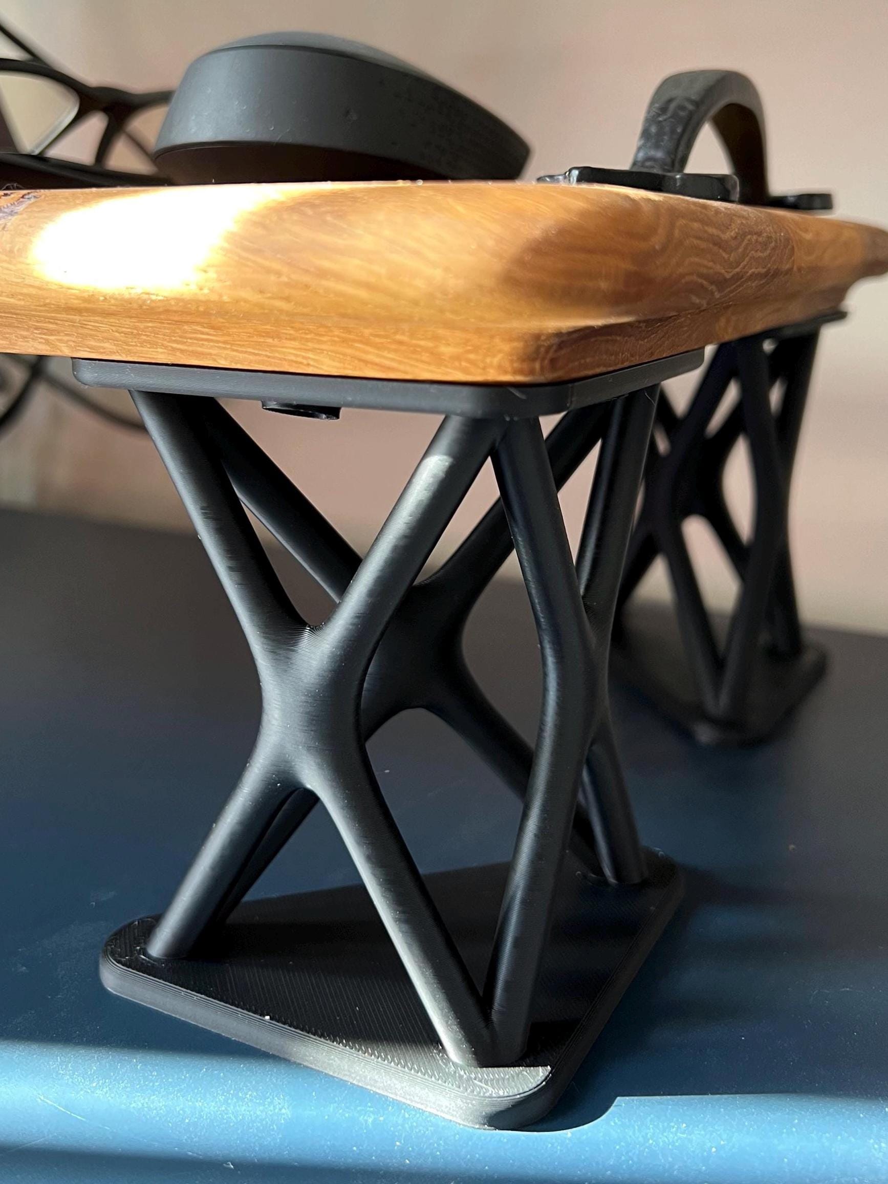Computer Desktop Se Creen Legs Modern Desk Shelf Monitor Stand Leg Set, Riser Legs - Etsy