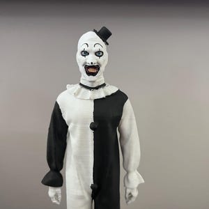 Art the Clown Horror Figure | Hand-Painted 3D Printed Collectible | Terrifier Movie Fan Gift | Unique Horror Art Decor | Scary Clown Collect