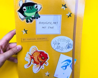 Revista de arte: Bocetos y obras terminadas - Madgasc.art