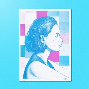 Angela Giarratana - Smosh, StarKid - A5 Risograph Print