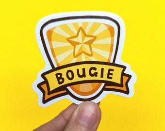 Clubpinguïn 'Bougie'-ledenbadge - gestanste sticker