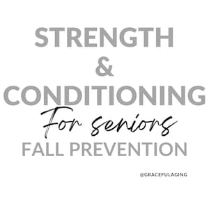 高齢者向けコンディショニングプログラム：転倒予防