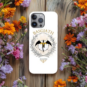 Basgiath War College Dragon Riders Phone Case - Fourth Wing Inspired Bookish Gift for Fantasy Lovers