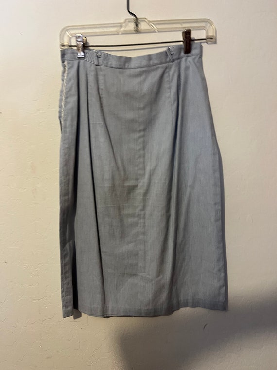 50s Donnkenny Cotton Pencil Skirt, Vintage, Mid C… - image 5
