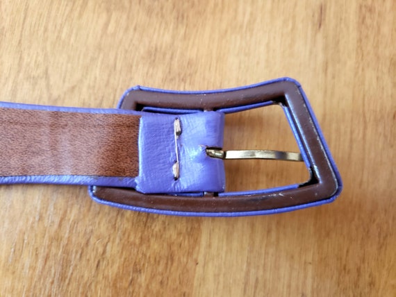 Mid Century Mahler Leather Belt, Retro, Vintage, … - image 5