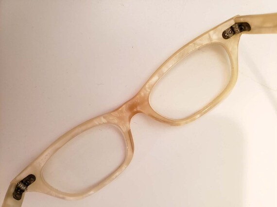 Vintage 50s Marbled Lucite Eyeglasses, Styl-Rue - image 3