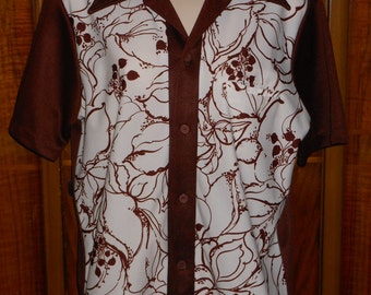 1970s Waltah Clarke Hawaiian Panel Shirt