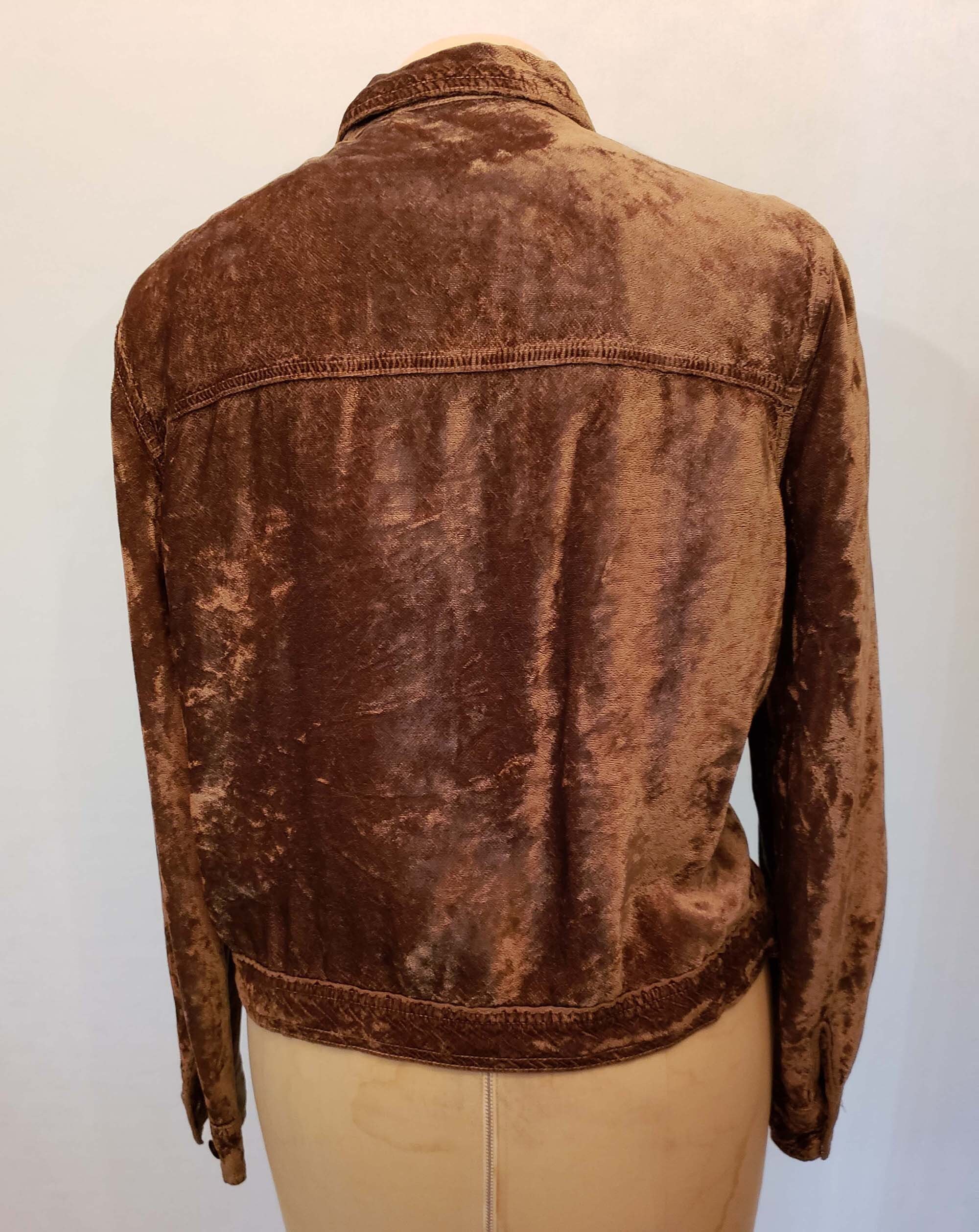 J jill velvet jacket hot sale