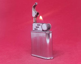 Rare oil lighter ELGE by Labat & Cannac Paris