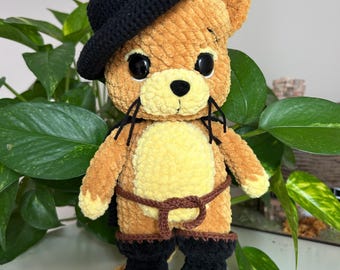 シュレック 長靴をはいたネコ 14インチ かわいいおしゃべりぬいぐるみ