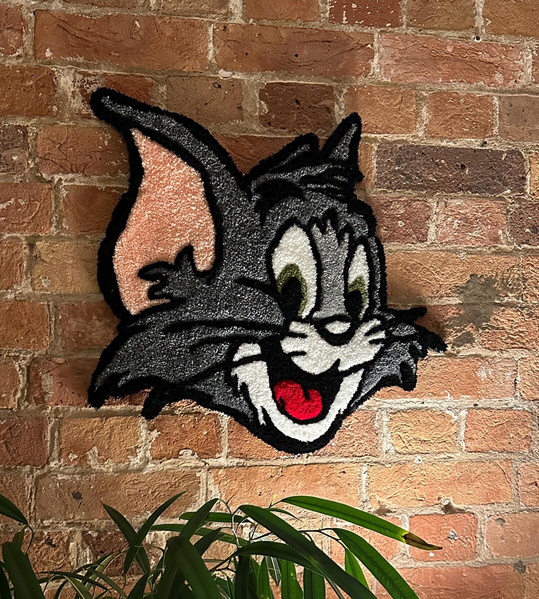 Tom Rug Tom and Jerry Handmade Rug - Etsy