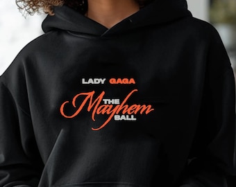 Adult Unisex Lady Gaga Mayhem Ball Australian Tour One Sided Tshirt Tee Jumper