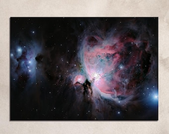 Lámina artística de la Nebulosa de Orión – Póster espacial semibrillante