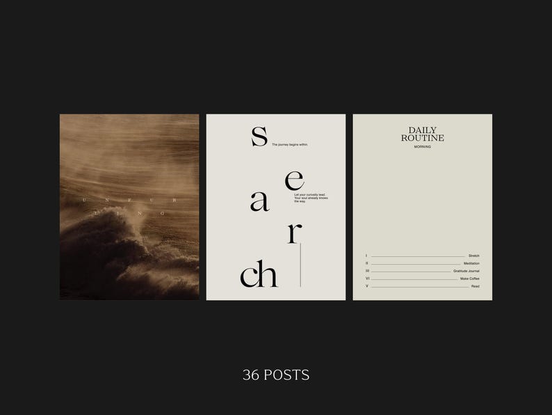 Wellness & Yoga Coach Instagram Templates: Editable Canva Social Media ...