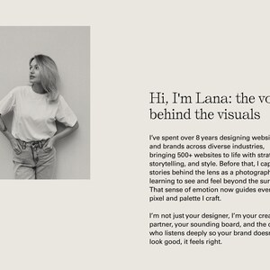 Professional Custom Website Design: 7-Day Showit or Squarespace Template Launch for Photographers image 4