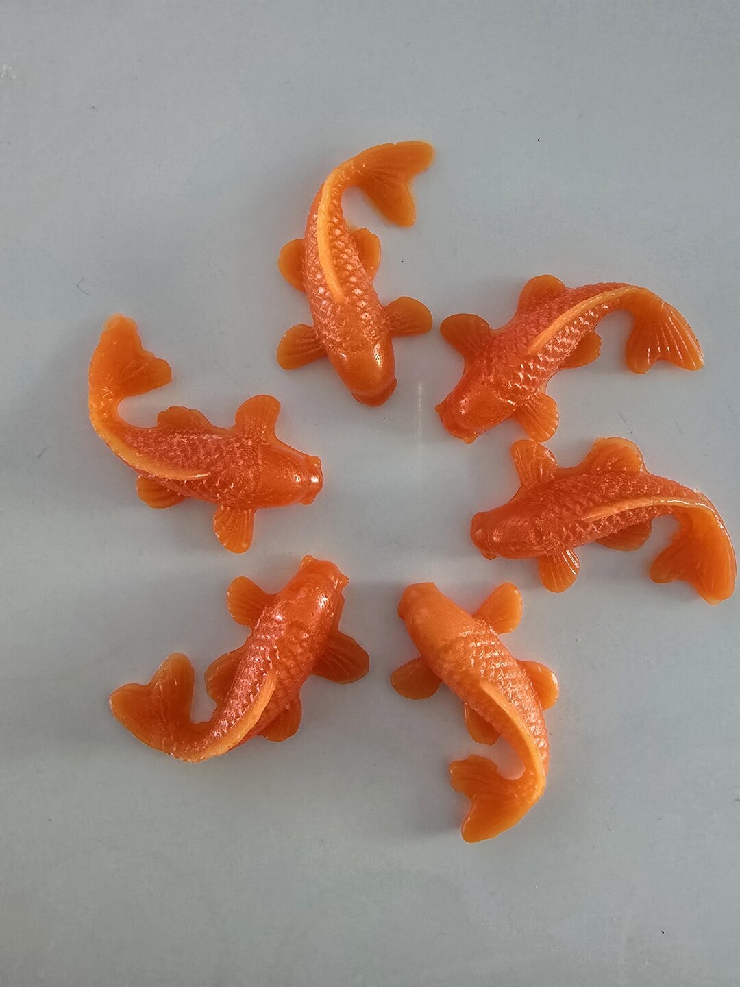 Wax Fish Koi Fish Wax Embeds Melts Set of 6 Soy Wax Blend - Etsy