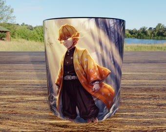 Zenitsu Agatsuma Mug | Demon Slayer | Kimetsu No Yaiba | Anime Fans
