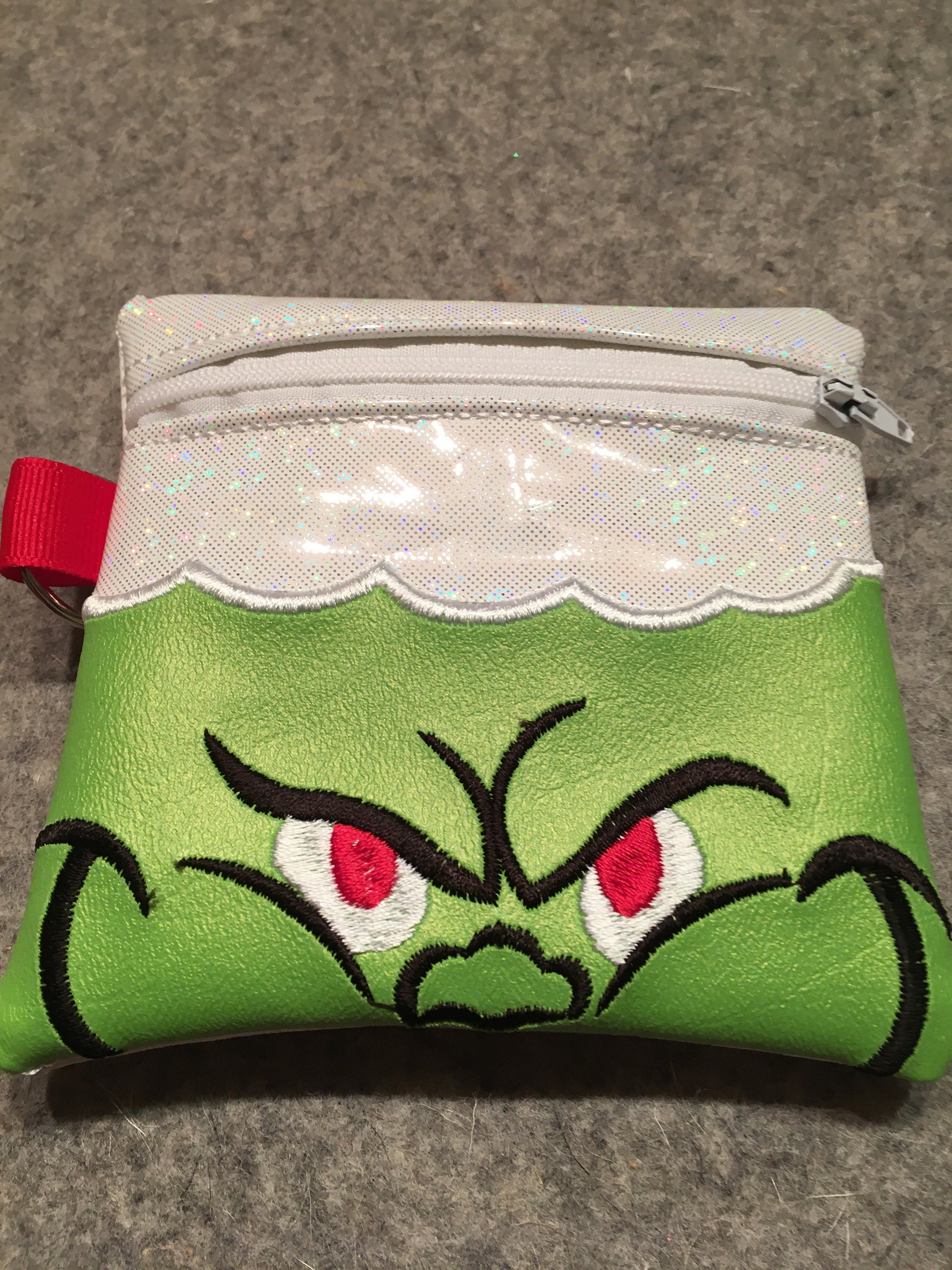 vinyl zipper bag