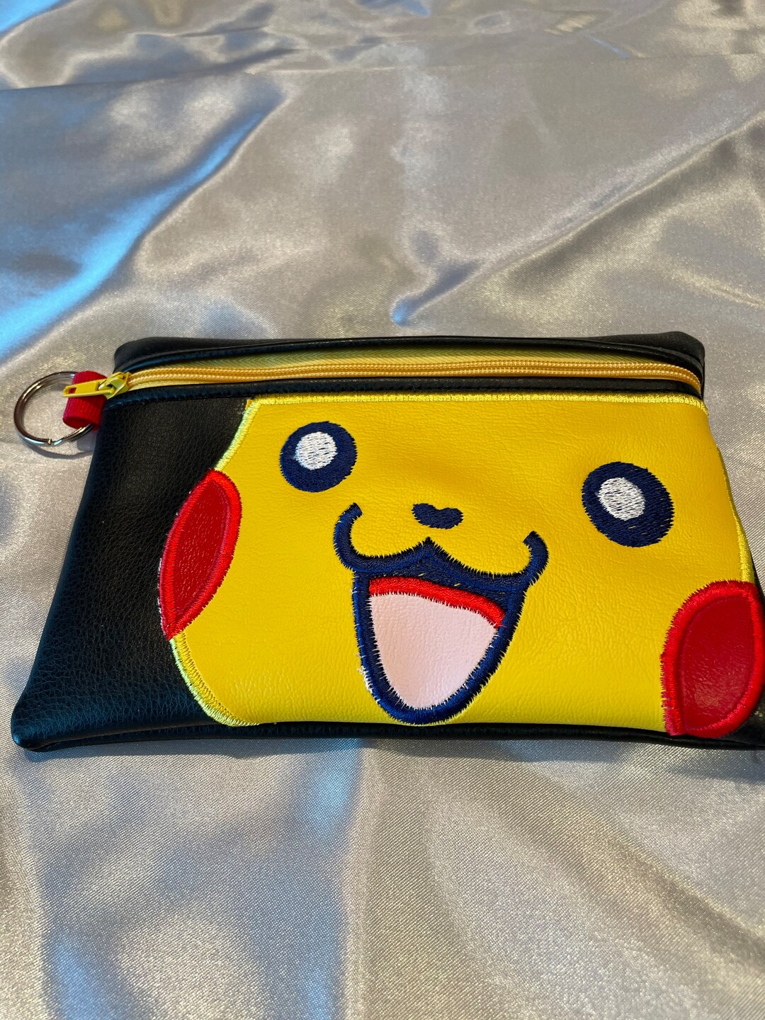 Vinyl Zipper Bag Etsy