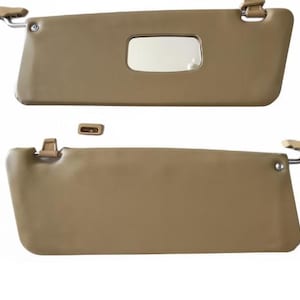 Sun Visor Set - Left & Right - RHD Right Hand Drive - Mercedes R107 SL - 10 Colors - NEW