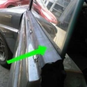 Set guarnizioni tergicristalli per finestrini esterni - spazzole raschianti - Adatto a Mercedes W126 Berlina - NUOVO