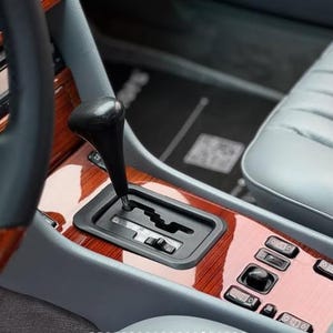Mercedes W124 1985-1992 Manopla de câmbio de couro automática OEM: A1242670310 NOVO
