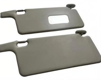 Sun visors - Set = left + right - Gray - for Honda Civic - 1996-2001 - EJ9 EK3 EK4 - NEW