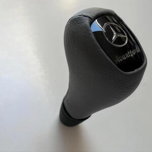 Schakelpookknop – AVANTGARDE – kleur grijs – automatische versnellingsbak – past op Mercedes W210 E-Klasse – NIEUW